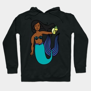 Mermaid Illustration Hoodie